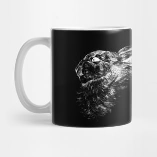 Rabbit - white Mug